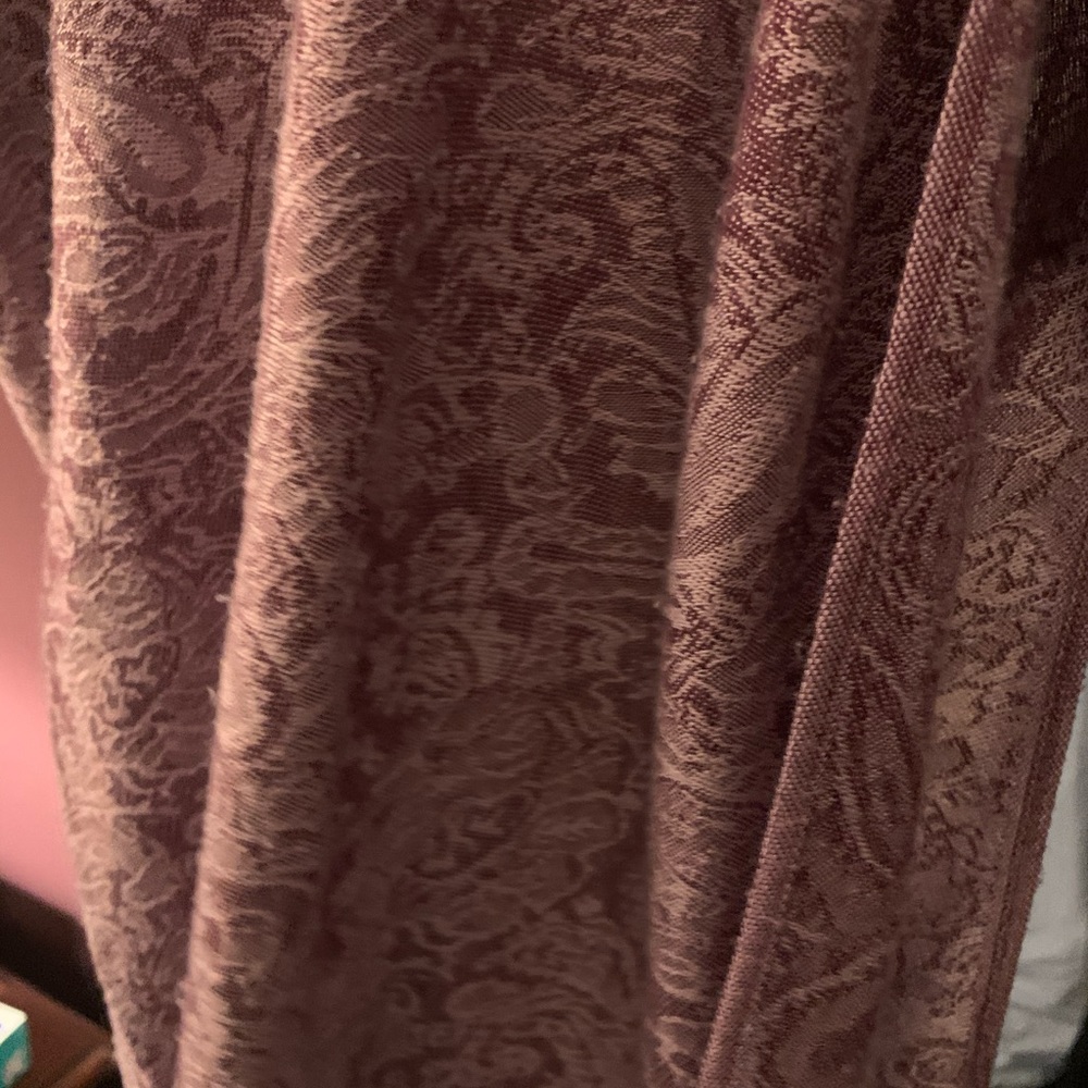 Fall lavender scarf.